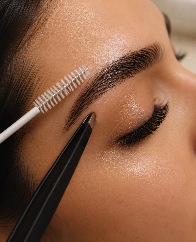 Brow design at Ipanema Beauty Bar